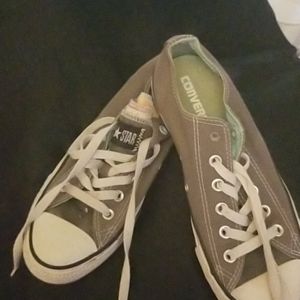 Olive Green Converse multi color